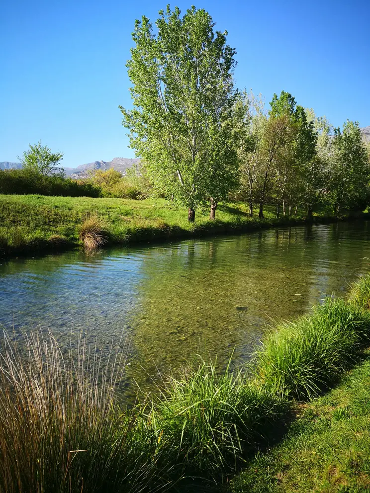 The river promenade
